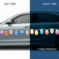 thumbnail image 5 of Pompotops Easter Decorations, Easter Bunny Eggs Small Flower Car Magnetic Reflective Car Stickers, On Clearance, 5 of 6