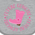 thumbnail image 4 of Inktastic Future Cowgirl Girls Girls Baby Bib, 4 of 4