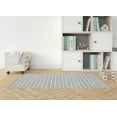 thumbnail image 3 of Tribe Way Ivory Charcoal Kids Play Mat, 3 of 5