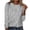 Grey#508, variant on Womens Tops Fine Glitter Print Round Neck Long Sleeve Top Long Sleeve Shirts For Women