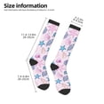 thumbnail image 2 of Pofeuu Sea Shells 3 Print Stockings, Adult Running Hiking Socks for Youth and Adult, 2 of 6