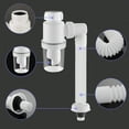 thumbnail image 4 of Fregadero Tubería de desagüe Fregadero flexible Tubería de desagüe de alcantarillado Tocador de baño Desagüe del fregadero Tubería de plomería - 32MM 32 mm Sunnimix Desagüe del lavabo del fregadero, 4 of 8