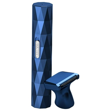 Electric Nose Hair mer Painless Hair Removal Nostrils Ears Blue