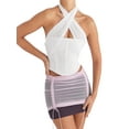 thumbnail image 3 of KelaJuan Women Summer Halterneck Tops Corset Mesh Bandage Backless Sleeveless Crop Tops Streetwear, 3 of 7