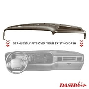 DashSkin Molded Dash Cover for 94-97 Dodge Ram in Saddle (Dark Brown) USA Made
