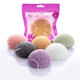 thumbnail image 4 of Esponja para lavarse la cara Qarigey almohadillas exfoliantes de belleza accesorio de limpieza portátil que reduce los poros negro, 4 of 6