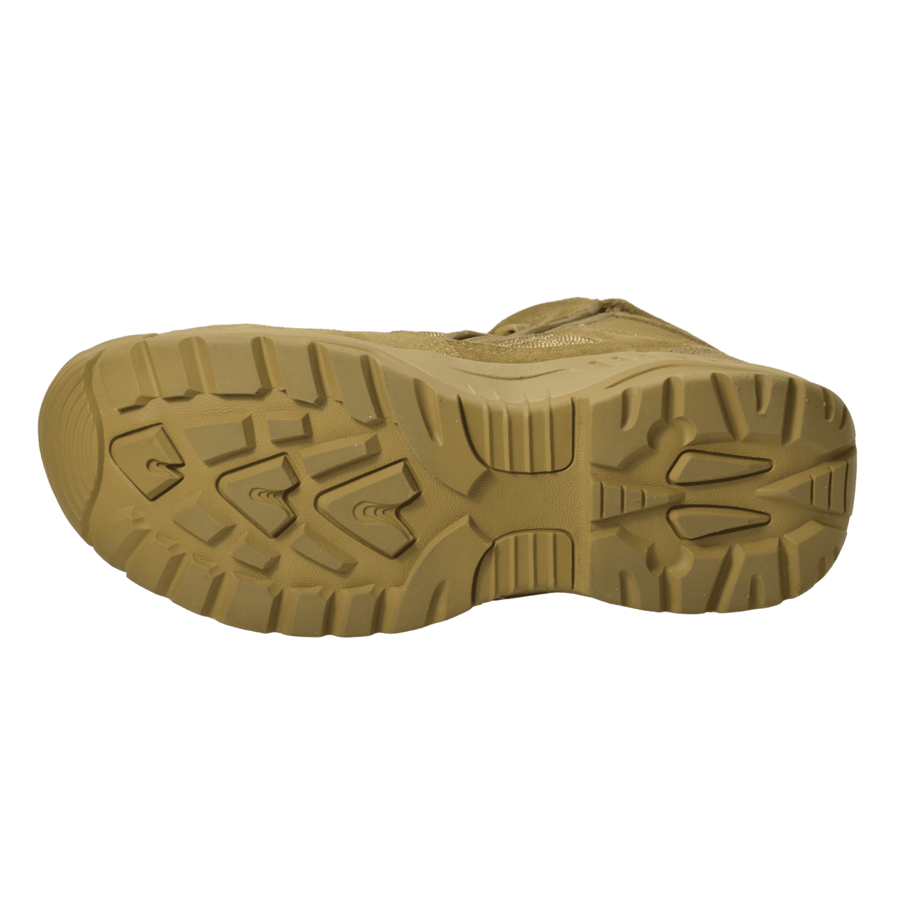 Men's 6" Suede Leather Side Zipper Tactical Boot, Coyote