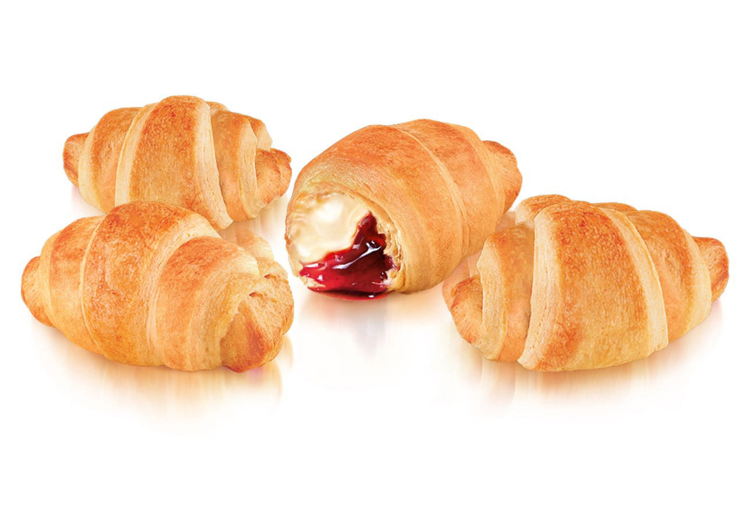 7DAYS GMO-Free Cherry & Vanilla Flavor Mini Croissant Pastries, 8.5 Oz, 20 Count