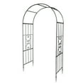 thumbnail image 1 of Arc Roof Wrought Iron Arch Plant Climbing Frame, 1 of 8