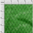 thumbnail image 1 of oneOone Viscose Chiffon Green Fabric Batik Sewing Fabric By The Yard Printed Diy Clothing Sewing Supplies 42 Inch Wide - V4, 1 of 4