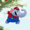 thumbnail image 3 of Adorno navideño Hallmark Keepsake 2025 con forma de elefante Mario, 10 cm, 3 of 8