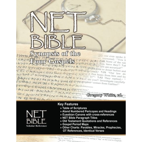 Pre-Owned The NET Bible Synopsis of the Four Gospels (Paperback) 0737501537 9780737501537