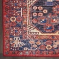thumbnail image 4 of Nourison Fulton Vintage Red 5' x 7' Area Rug, (5x7), 4 of 8