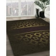 thumbnail image 3 of Ahgly Company Machine Washable Indoor Rectangle Transitional Night Black Area Rugs, 2' x 4', 3 of 7