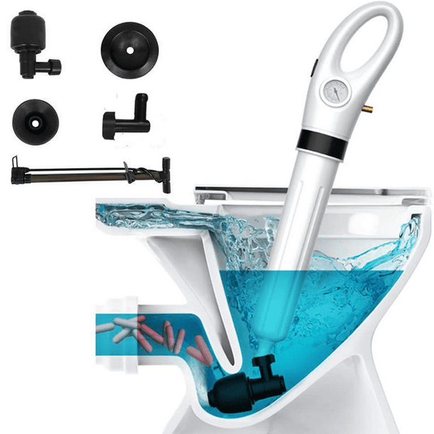 Toilet Plunger, Drain Cleaner, Powerful Electric Air Drain Blaster High