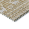 thumbnail image 3 of Addison Rugs Mayfield Premium Machine Washable Transitional Holiday Gold Rectangle Rug, 1'8" x 2'6", 3 of 6