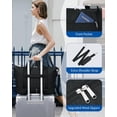 thumbnail image 6 of Travel Duffel Bag for Spirit Airlines Personal Item Bag 18x14x8 Underseat Carry on Cabin Bags Underseat, Expandable Weekend Overnight for Women Men, 6 of 7