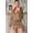 Parchment, variant on Sherpa Zip-Up Hoodie and Drawstring Shorts Set