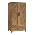 thumbnail image 4 of Sauder Cannery Bridge Wardrobe/Armoire Cabinet with Drawer, Sindoori Mango Finish, 4 of 14