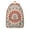Folk Style Tradi, variant on Paris Fashion Trip Backpack for Women, Vintage Style Girly Holiday Adventure Bookbag, Airplane Travel School Daypack