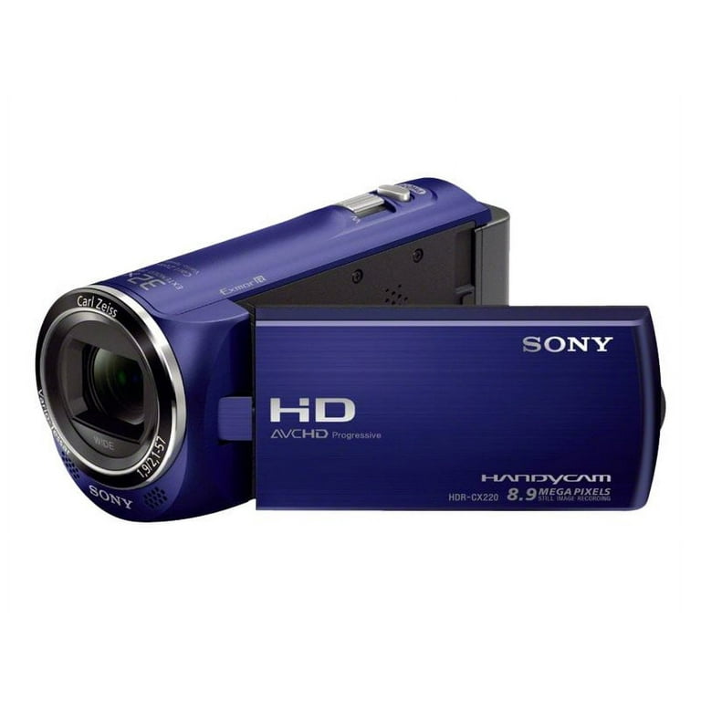 Sony Handycam HDR-CX220 - Camcorder - 1080p - 2.39 MP - 27x Sony Handycam HDR-CX220 - Camcorder - 1080p - 2.39 MP - 27x