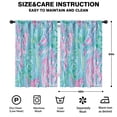thumbnail image 2 of Blackout Kids Curtains,Boho Bohemia Flower Childrens Insulated Curtains Set Of 2,Bedroom Essentials,Toddler Room Decor 42"x63"(106x160cm), 2 of 4