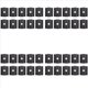 thumbnail image 1 of 40 Paneles Solares Fotovoltaicos de Abrazadera Central, Negro, Abrazadera de MóDulo para Todas las Alturas de , Soporte de Paneles Solares para Techo de Paneles Solares, 1 of 5