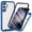 Darkblue, variant on Galaxy A37 5G Case with Built in Screen Protector,Dteck Full-Body Shockproof Rubber Hybrid Protection Crystal Clear PC Back Protective Phone Case Cover for Samsung Galaxy A37,Black