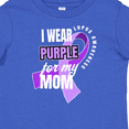 thumbnail image 4 of Inktastic I Wear Purple For My Mom Lupus Awareness Boys or Girls Baby T-Shirt, 4 of 5