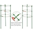 thumbnail image 4 of POINTERTECK Climbing Vine Rack Plant Protection Cage Plants Support Reusable 2pcs Plastic Insect-proo Reenhouses Drawstring Mesh Net, 4 of 16