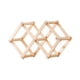 thumbnail image 3 of Estante de madera para vino, soporte para botellas de vino, organizador de vino, soporte para almacenamiento de vino en la encimera. contenedor de madera para 3 botellas, 3 of 9