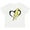 AA-White, variant on Lightning Bolt Heart Boys or Girls Toddler T-Shirt