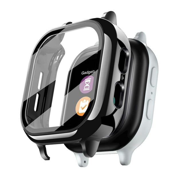 Kuaguozhe Protector de Pantalla de Vidrio Templado Solo Compatible con Gizmo Watch 2 Negro