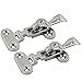 thumbnail image 3 of NRC&XRC Pair Heavy Duty 316 Stainless Steel Anti-Rattle Lockable Hold Down CLAMP Latch Locker Hatch Hardware, 3 of 4