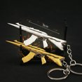 thumbnail image 2 of Llaveros de armas Valorant de 9 cm, Araxys Vandal, armas secundarias, Vandal Karambit, modelos de metal, periféricos, figuras de acción, juguetes de regalo, Game Boys, 2 of 5