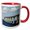 Red/White, variant on 3drose, Confederation Bridge, Prince Edward Island-cn09 Krs0000 - Keith and Rebecca Snell, 11oz Mug