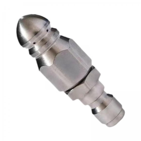 Boquilla para hidrolavadora,Boquilla para hidrolavadora Herramienta para limpiar desagües,Boquilla giratoria para manguera de drenaje de presión,Boquilla para alcantarillado Accesorios 8-10 mm