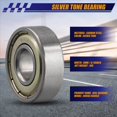 thumbnail image 4 of 10 x 26 8mm 6000Z/6000ZZ Cojinete de Bolas Color Plateado, 4 of 5