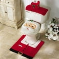 thumbnail image 1 of Asiento de inodoro navideño XCF set de 3 piezas, 1 of 4