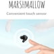 thumbnail image 4 of JVC New Marshmallow True Wireless Earbuds Headphones, Long Battery Life (up to 28 Hours), Sound with Neodymium Magnet Driver, Including Memory Foam Earpieces - HAA18TB (Black), Compact, 4 of 5