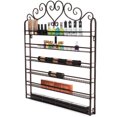 thumbnail image 3 of 6 Tiers Metal Wall Mounted Nail Polish Rack Display Organizer Holder Shelf UK, 3 of 5