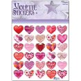 thumbnail image 1 of Violette Stickers Red Hearts, 1 of 2