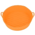 thumbnail image 2 of Revestimiento para Freidora Revestimiento para Freidora de Cocina Redondo Revestimiento para Freidora de Silicona de Grado Alimenticio Cesta para Freidora Reutilizable Cesta para ANGGREK  Otros, 2 of 8