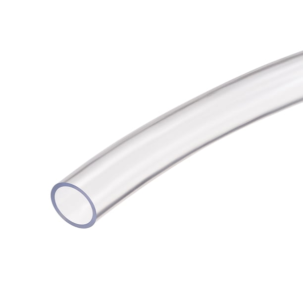 Tubo Flexible Uxcell de PVC Transparente 1 pieza 0.59''x0.71''x3.28ft