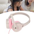 thumbnail image 1 of Casque Stéréo pour Enfants, Écouteurs Omnidirectionnels Pliables Gris pour Écouter de la Musique, 1 of 8