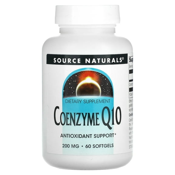 Source Naturals, Inc. Coenzyme Q10 200 mg 60 Softgel