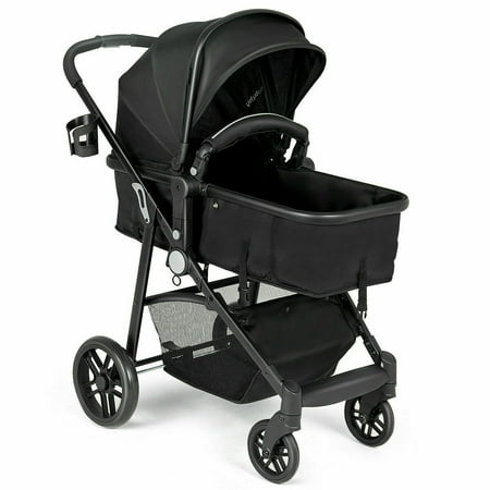 Costway 2 In1 Foldable Baby Stroller Kids Travel Newborn Infant Buggy Pushchair (Best 2 Child Stroller)