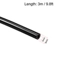 thumbnail image 2 of Tubo de silicona, 3/16 pulgadas (5mm) ID X 3/8 pulgadas (9mm) OD 9.8ft 3 Metros Tubo de goma flexible para transferencia de bomba Negro, 2 of 2