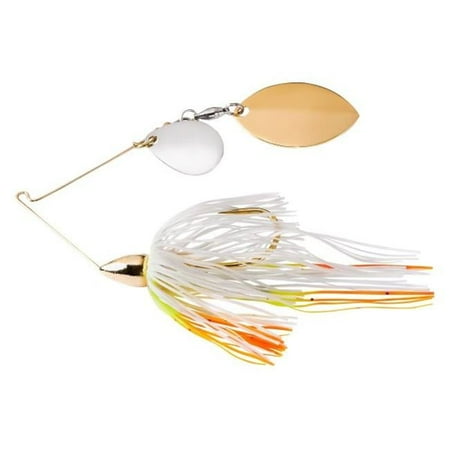 Gold Frame Finesse Colorado & Turtleback Spinnerbait Cole Slaw Fishing Lure