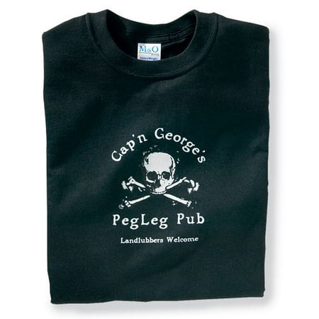 Personalized Peg Leg Pub T-shirt, Large